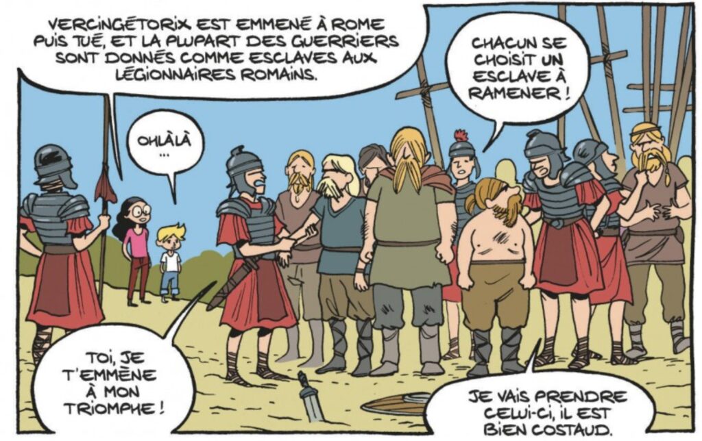 extrait bd Le fil de l'Histoire raconté par Ariane & Nino - Les Gaulois