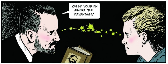 extrait bd Marie Curie – La fée du radium