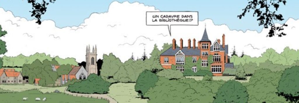 extrait bd Miss Marple - Un cadavre dans la bibliothèque