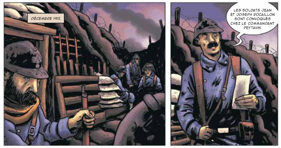 extrait bd Une Histoire de la Guerre 14-18