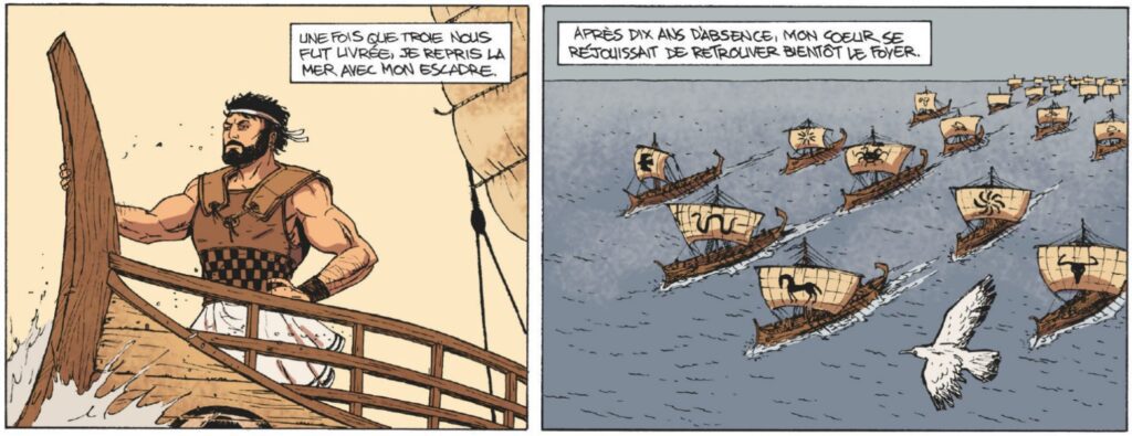 extrait bd L'Odyssée