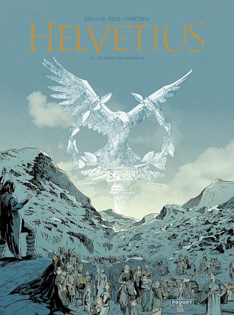 couverture bd Helvetius - Tome 1 - Le temps des menaces