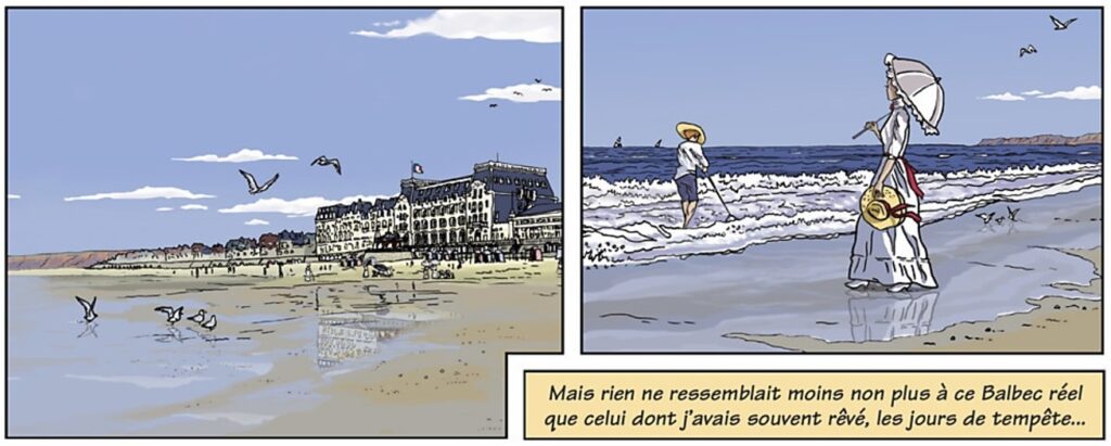 extrait bd À la recherche du temps perdu - Du côté de chez Swann - Noms de pays : le nom