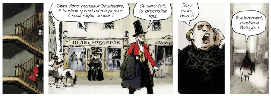 extrait bd Crénom, Baudelaire ! - Tome 2 - Les Fleurs du Mal