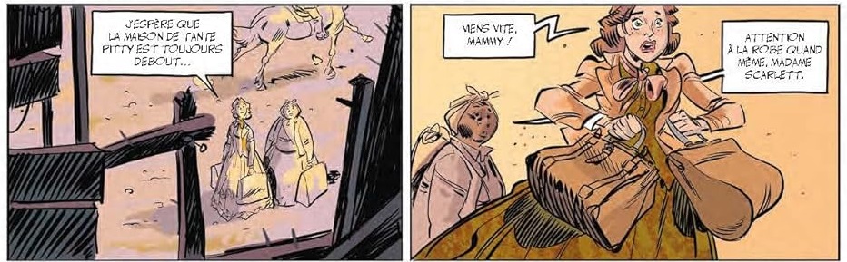 extrait bd Gone with the wind - Tome 2