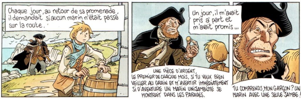 extrait bd L'Île au trésor, de Robert Louis Stevenson - Volume 1