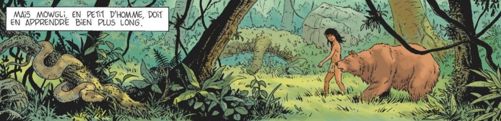 extrait bd Le Livre de la jungle