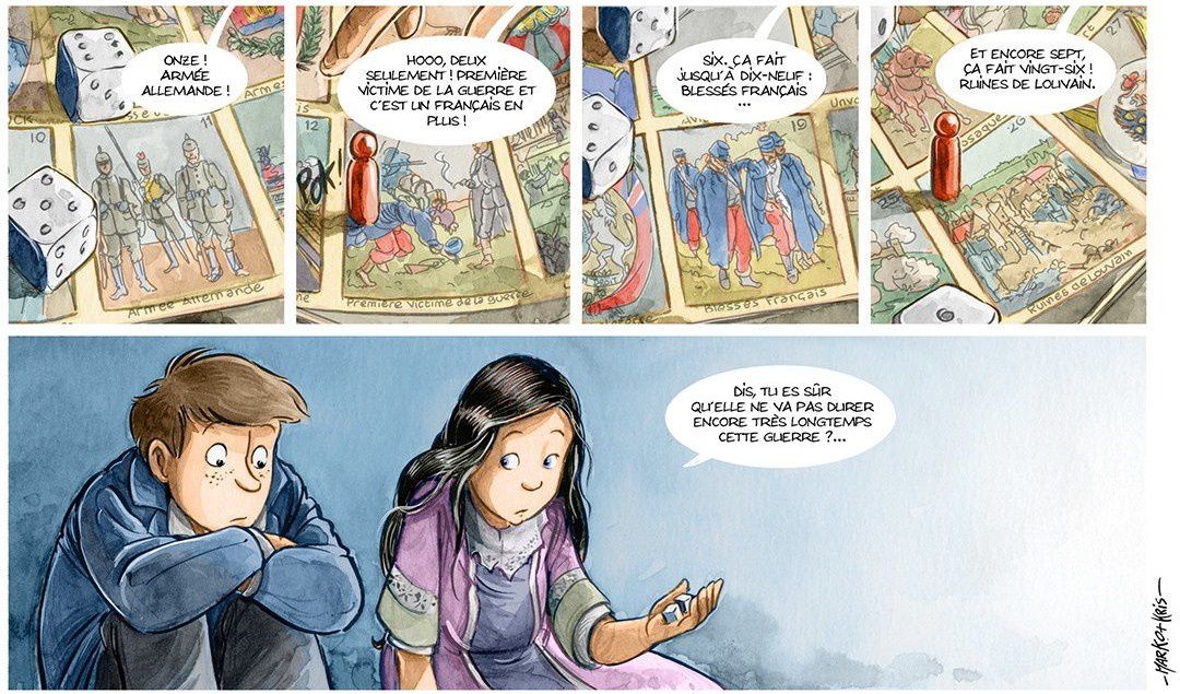 extrait bd Petites histoires de la Grande Guerre