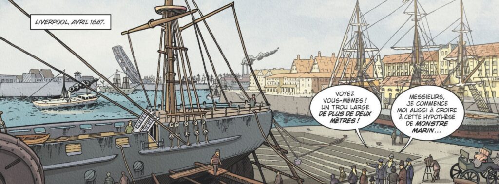 extrait bd Vingt mille lieues sous les mers