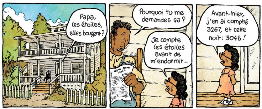 extrait bd Little Katherine Johnson