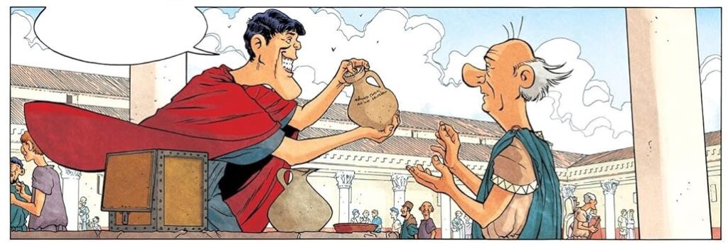 extrait bd Valerius Proculus - Une enquête archéologique en Bande dessinée