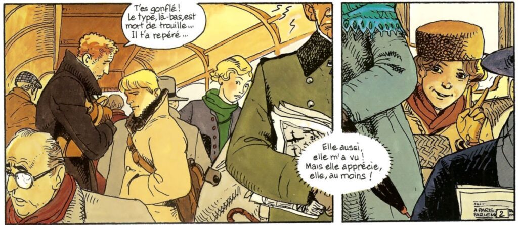 extrait bd Vercors - Le combat des résistants