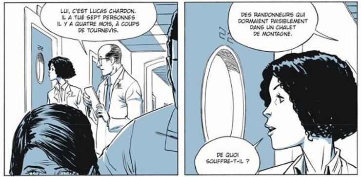 extrait bd Puzzle - D après le roman de Franck Thilliez