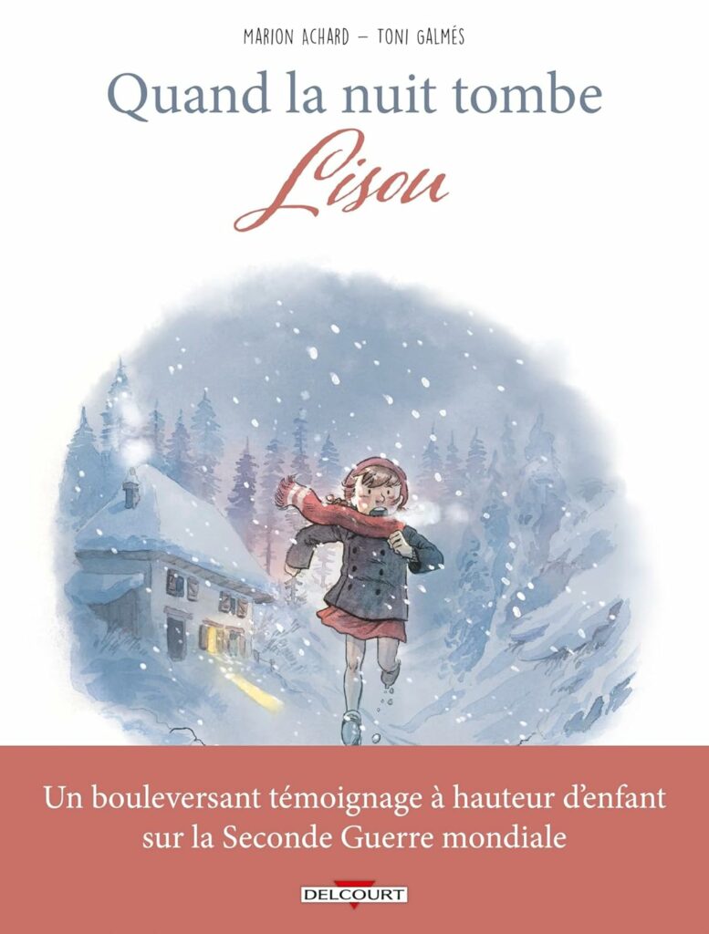 couverture bd Quand la nuit tombe - Lisou