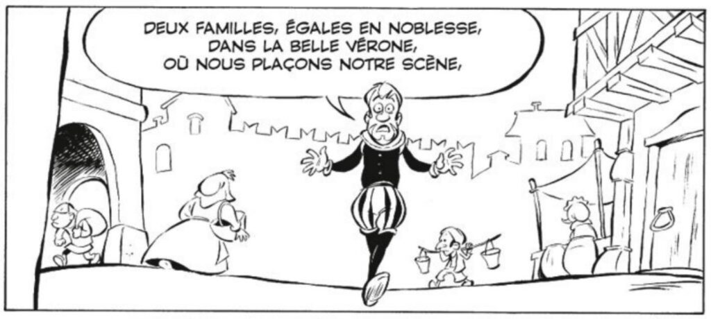 extrait bd Roméo et Juliette